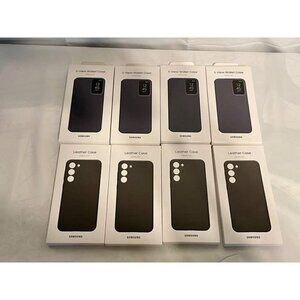 Samsung Galaxy S23+ (8)  Phone Cases Black S-VIEW WALLET CASES + LEATHER CASES